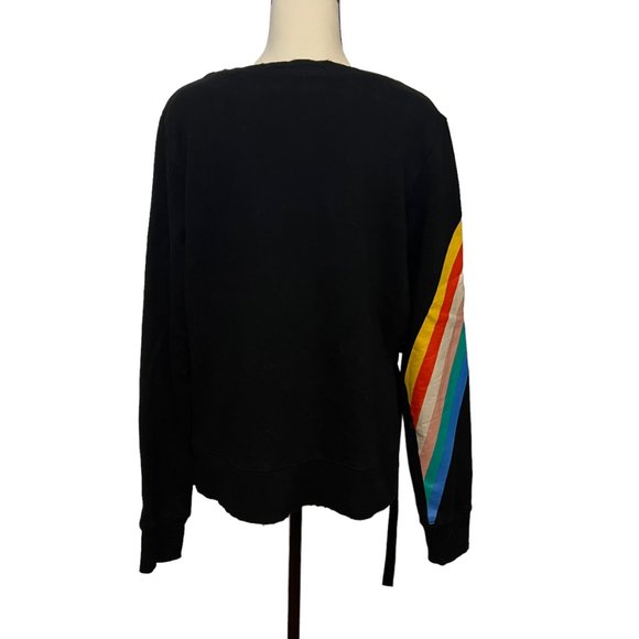 Pam & Gela Rainbow Sweater, Open Sides w/Ties, Size: Small - Picture 5 of 5